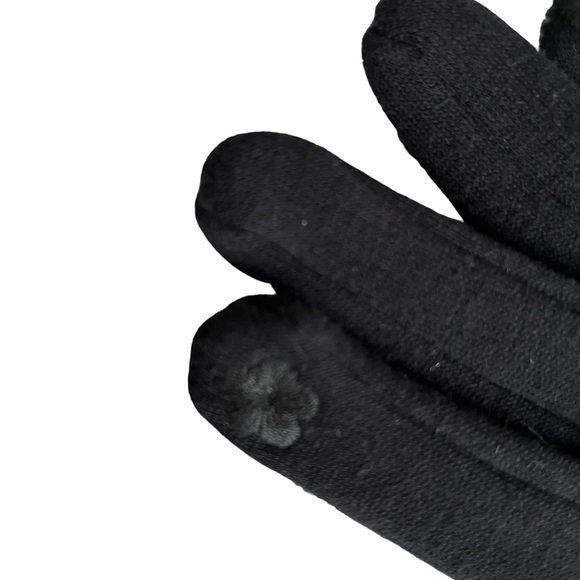 NWT Woman’s Gloves, Black/Plaid, Fleece Lining, Touchscreen Thumb & Index Finger - Picture 7 of 7